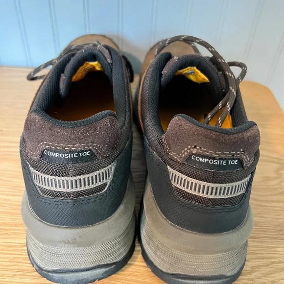 Caterpillar Men's Streamline 2.0 Brown Leather Work Shoes - Picture 5 of 7